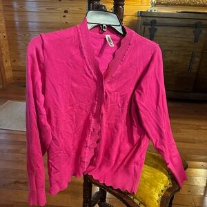 Pink Cardigan! Perfect For Valentines